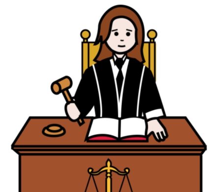 Юрист нарисованный
