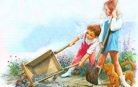 Трудовая деятельность детей