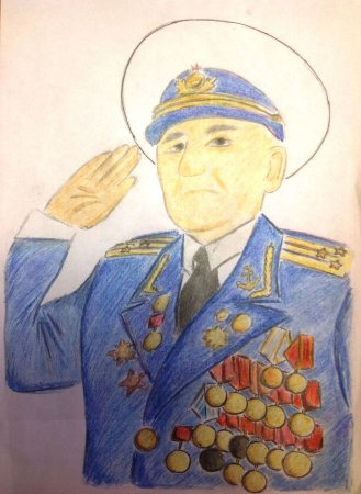 Нарисовать ветерана