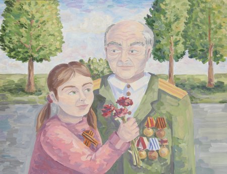 Рисунок ветерана Великой Отечественной войны