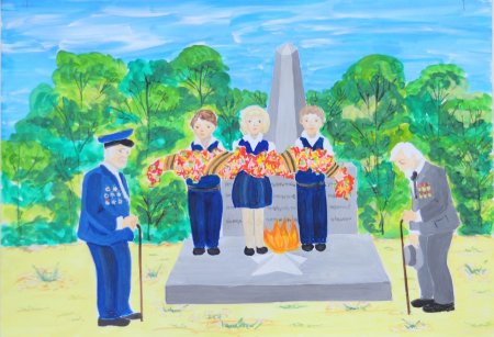 Рисунок на тему неизвестный солдат