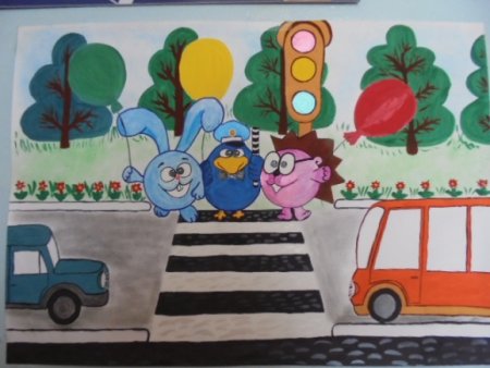 Рисунки по ПДД