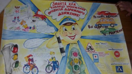 Плакат ПДД
