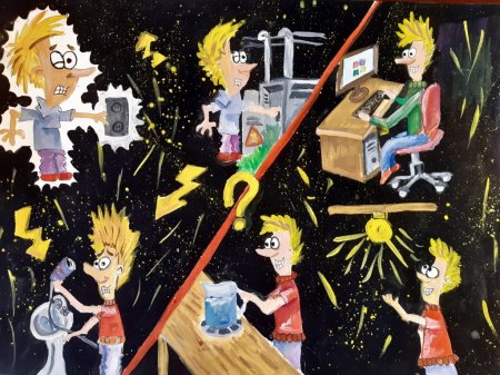 Электричество опасно