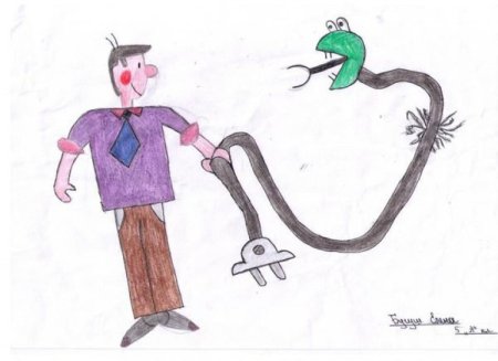 Плакаты по электробезопасности для детей