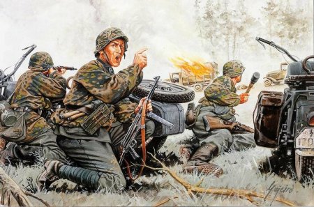 Waffen SS солдат арт