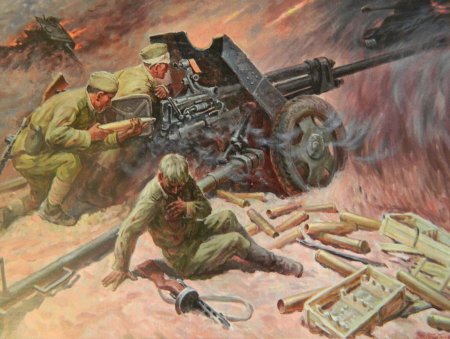 Вениамин Карпович Чебанов Курская дуга