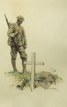 Арт ww1 солдат маленький