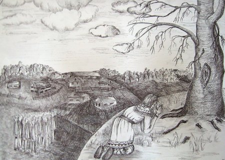 Мордовские сказки иллюстрации