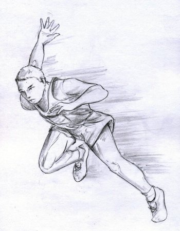 Наброски спортсменов