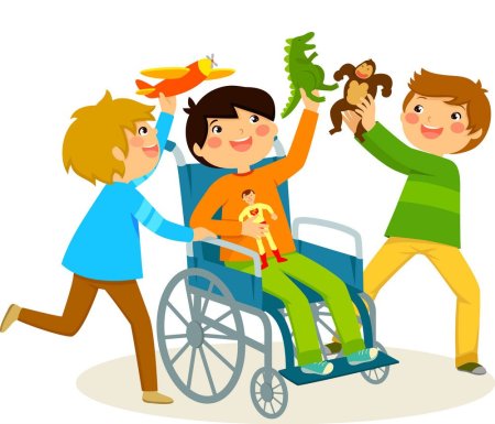 Рисование с детьми инвалидами