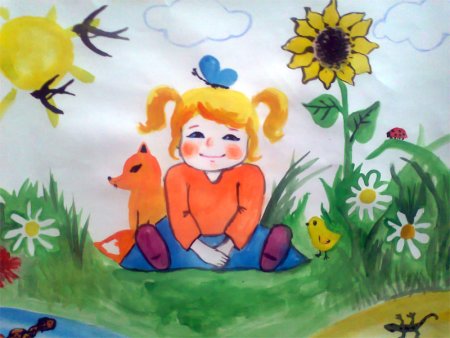 Лето глазами детей