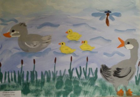 Рисование в подготовительной группе на тему перелетные птицы