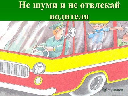 Правила поведения на остановке