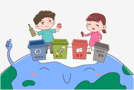 Рисунок сортировка мусора для детей