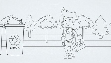 Рисование на тему раздельный сбор мусора