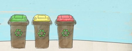 Схема сортировки мусора для детей