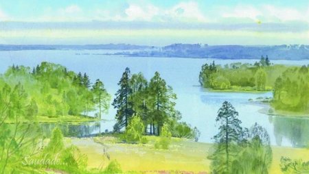 Рисование на тему природа Башкортостана