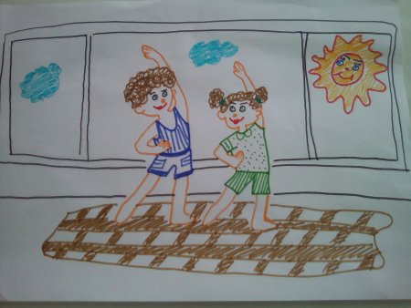 Рисование здоровье старшая группа