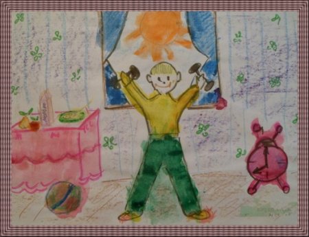 Здоровье в порядке спасибо зарядке рисунки