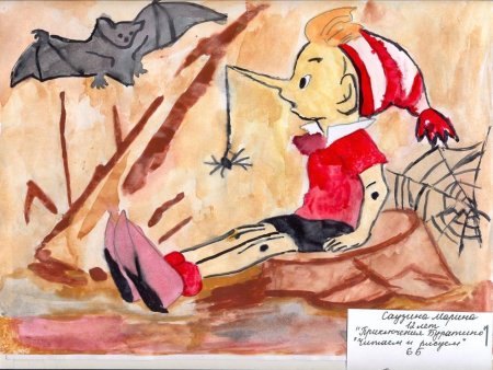 Раскраски к сказке золотой ключик или приключения Буратино