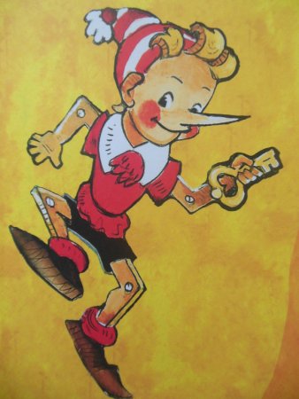 Золотой ключик или приключения Буратино рисунки детей