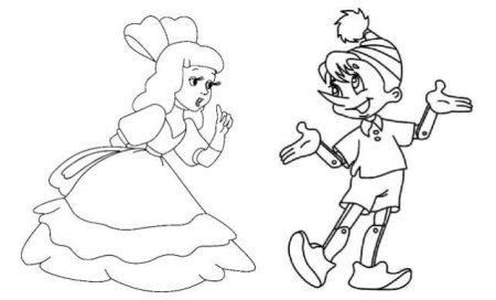 Черепаха Тортилла к сказке золотой ключик