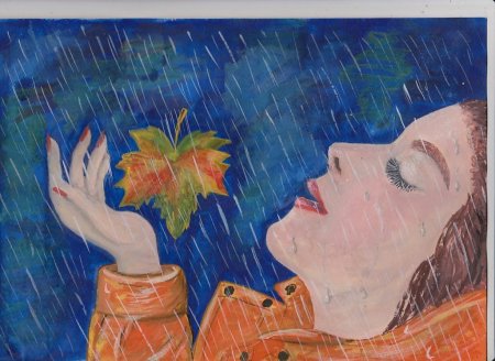 У природы нет плохой погоды рисунки детей