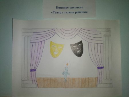 "Эскиз декорации к балету "Шехерезада"" 1916