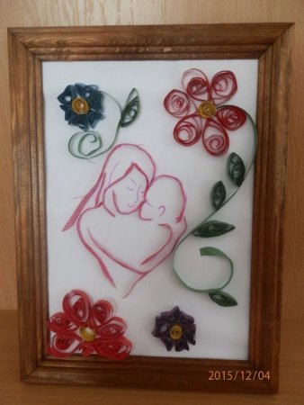 Надпись наши мамы мастерицы