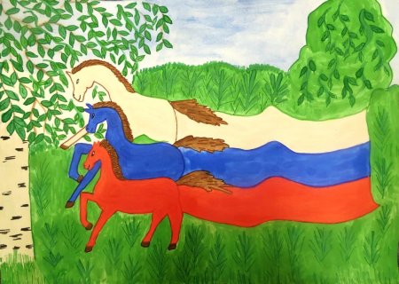 Рисунок моя Россия