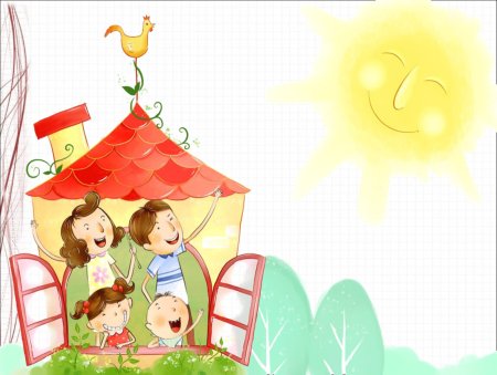 Фон для презентации семья