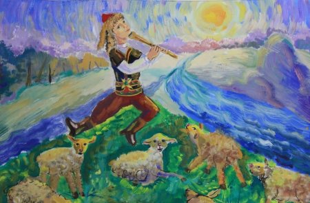 Природа Башкирии рисунки