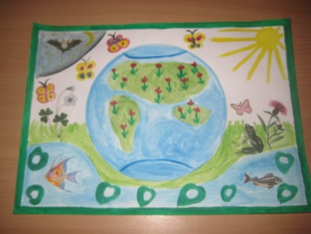 Рисование по экологии в старшей группе