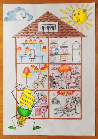 Дети Кубани берегут энергию