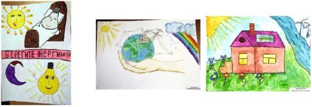 Дети Кубани берегут энергию рисунки