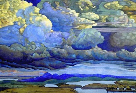 Николай Рерих Небесный бой 1912
