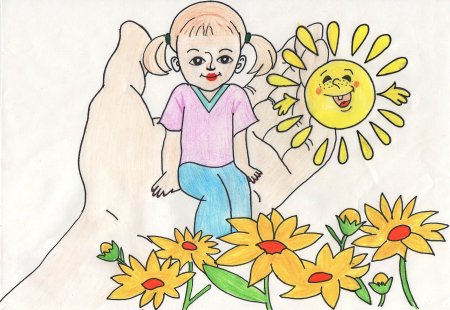 Рисунок на тему пусть всегда будет мама