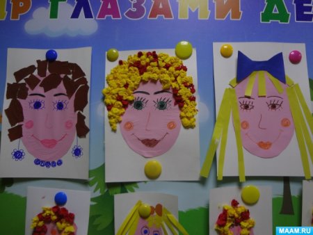 Аппликация для мамы