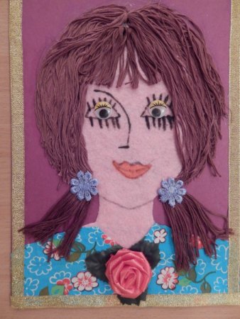 Портрет мамы нетрадиционные техники