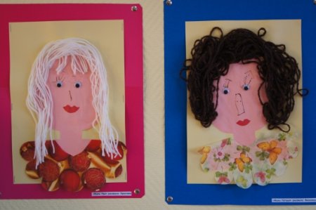 Аппликация ко Дню матери