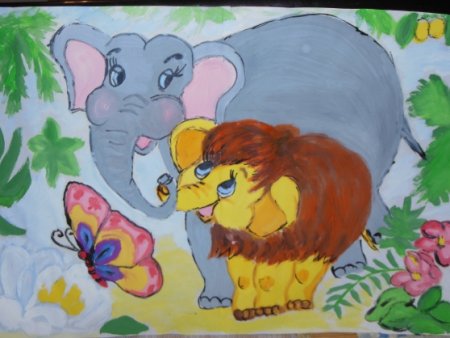 Плакат на деть матетери