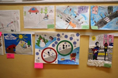 Рисунок на конкурс безопасная горка