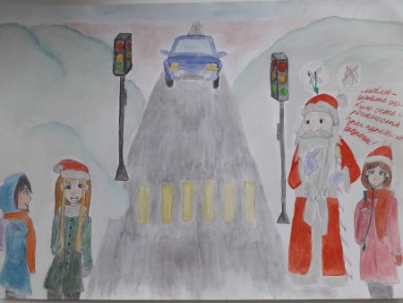 Рисунки по ПДД