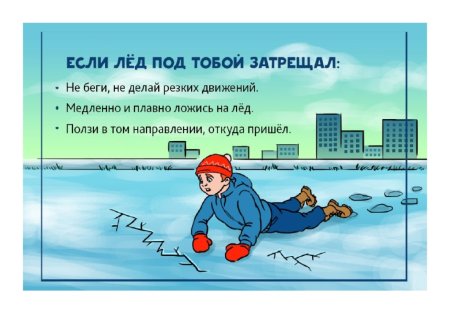 Безопасность на льду для детей
