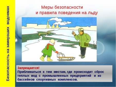 Опасность на льду