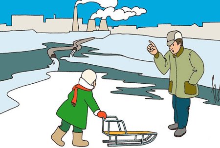 Рисунок по безопасности на новый год