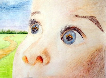 Мир глазами детей рисунки