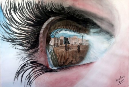 Картина глаза