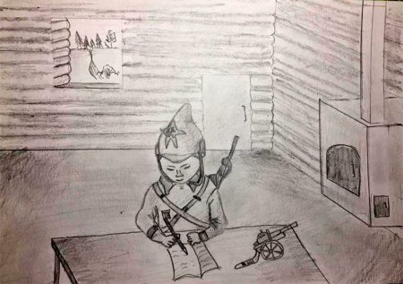 Открытка солдату своими руками